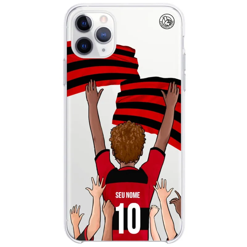 Capinha estilo Flamengo - Torcedor Cabelo Cacheado