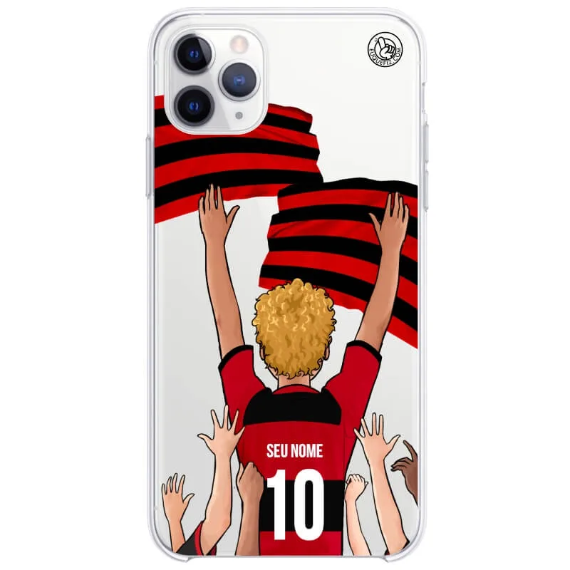 Capinha estilo Flamengo - Torcedor Cabelo Cacheado