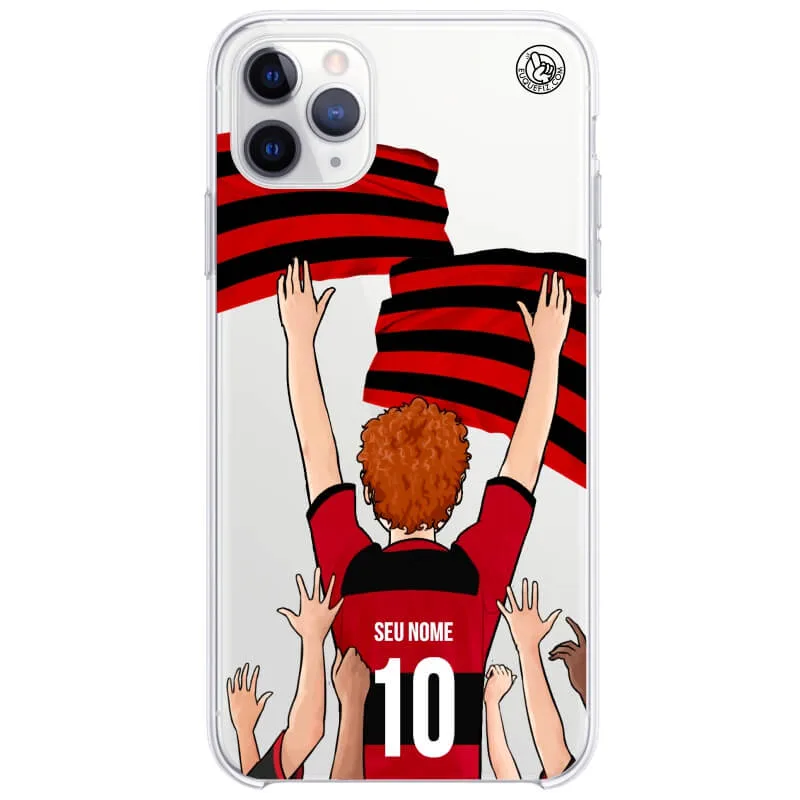 Capinha estilo Flamengo - Torcedor Cabelo Cacheado