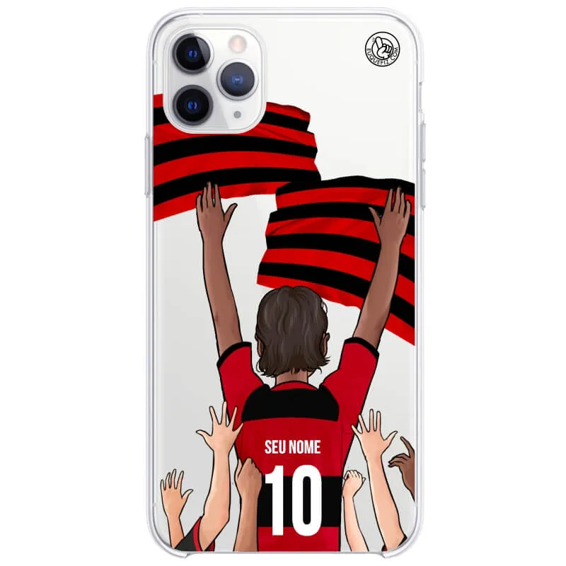 Capinha estilo Flamengo - Torcedor Cabelo Liso Médio
