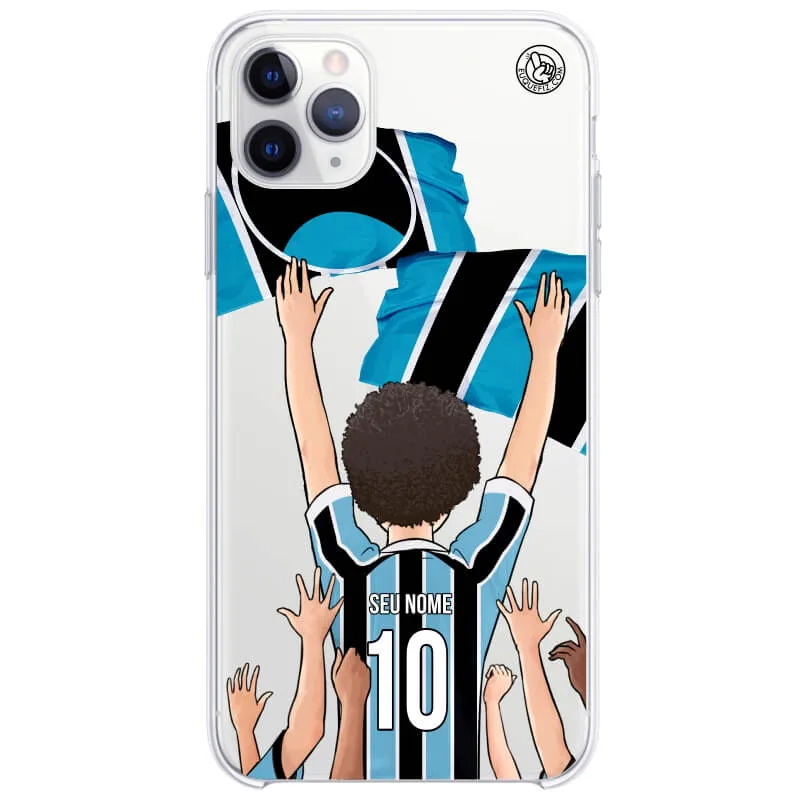 Capinha estilo Grêmio - Torcedor Cabelo Black Power