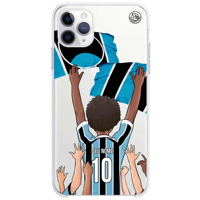 Capinha estilo Grêmio - Torcedor Cabelo Black Power