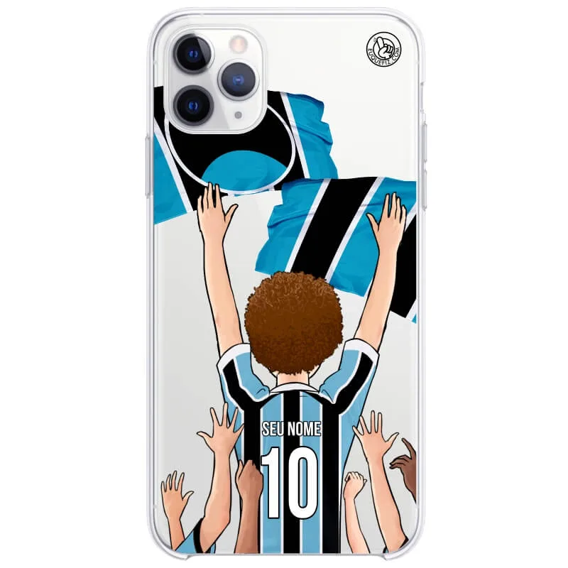 Capinha estilo Grêmio - Torcedor Cabelo Black Power