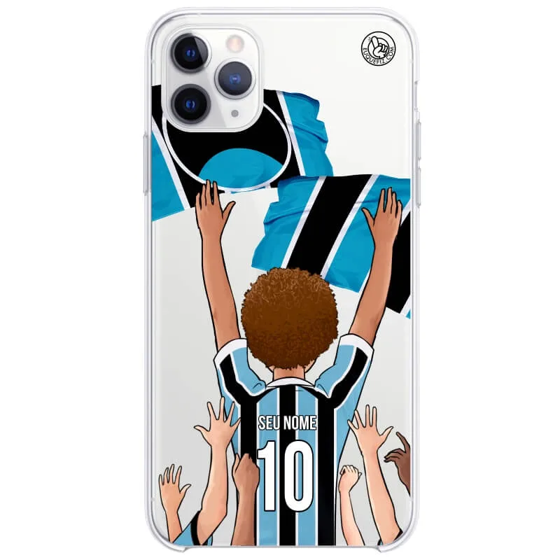 Capinha estilo Grêmio - Torcedor Cabelo Black Power