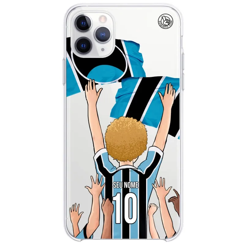 Capinha estilo Grêmio - Torcedor Cabelo Black Power