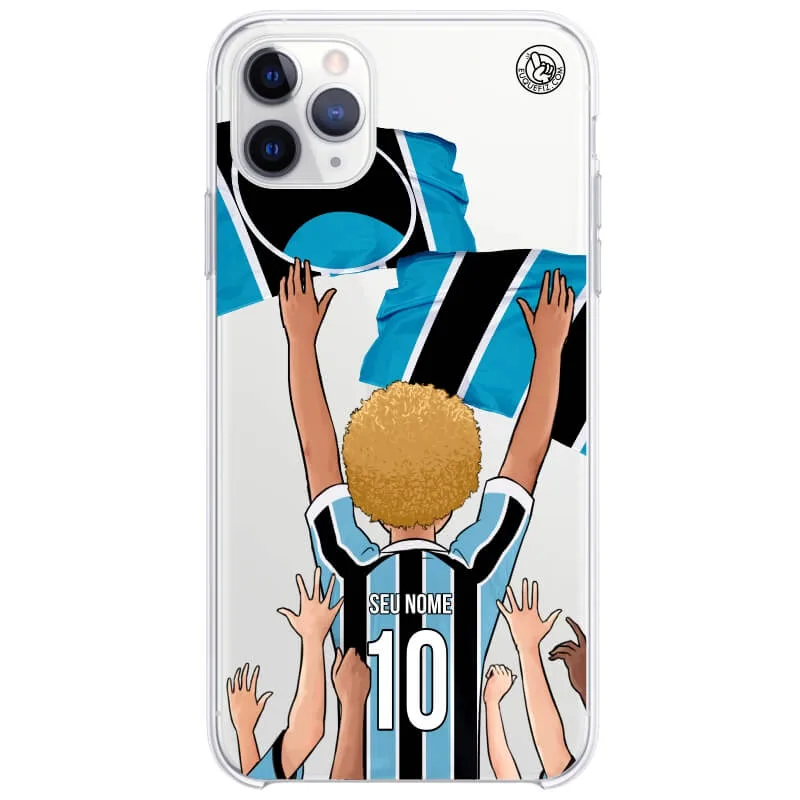 Capinha estilo Grêmio - Torcedor Cabelo Black Power