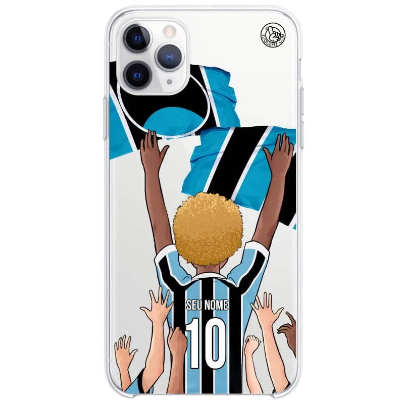 Capinha estilo Grêmio - Torcedor Cabelo Black Power