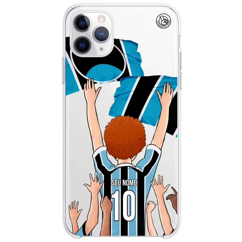 Capinha estilo Grêmio - Torcedor Cabelo Black Power