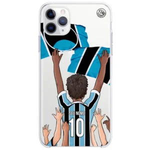 Capinha estilo Grêmio - Torcedor Cabelo Cacheado
