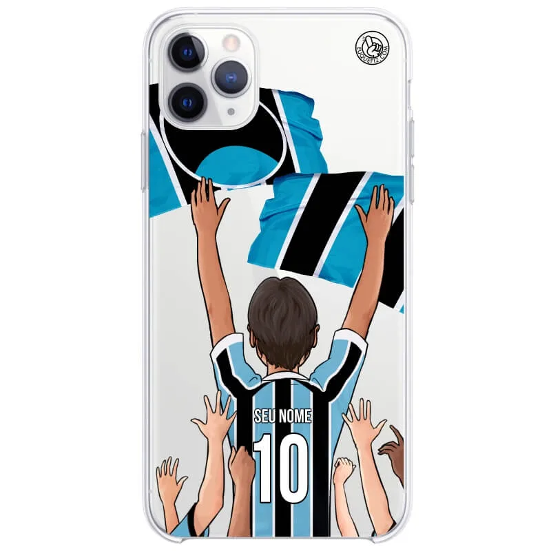 Capinha estilo Grêmio - Torcedor Cabelo Liso Curto