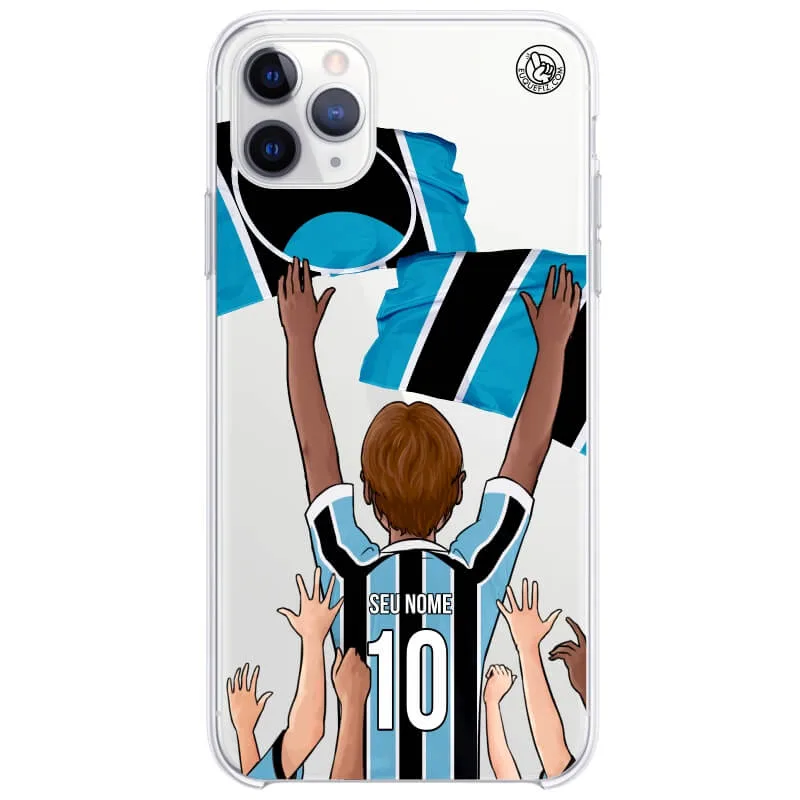 Capinha estilo Grêmio - Torcedor Cabelo Liso Curto