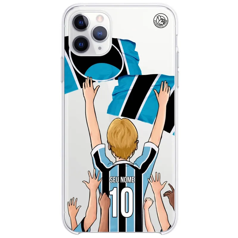 Capinha estilo Grêmio - Torcedor Cabelo Liso Curto