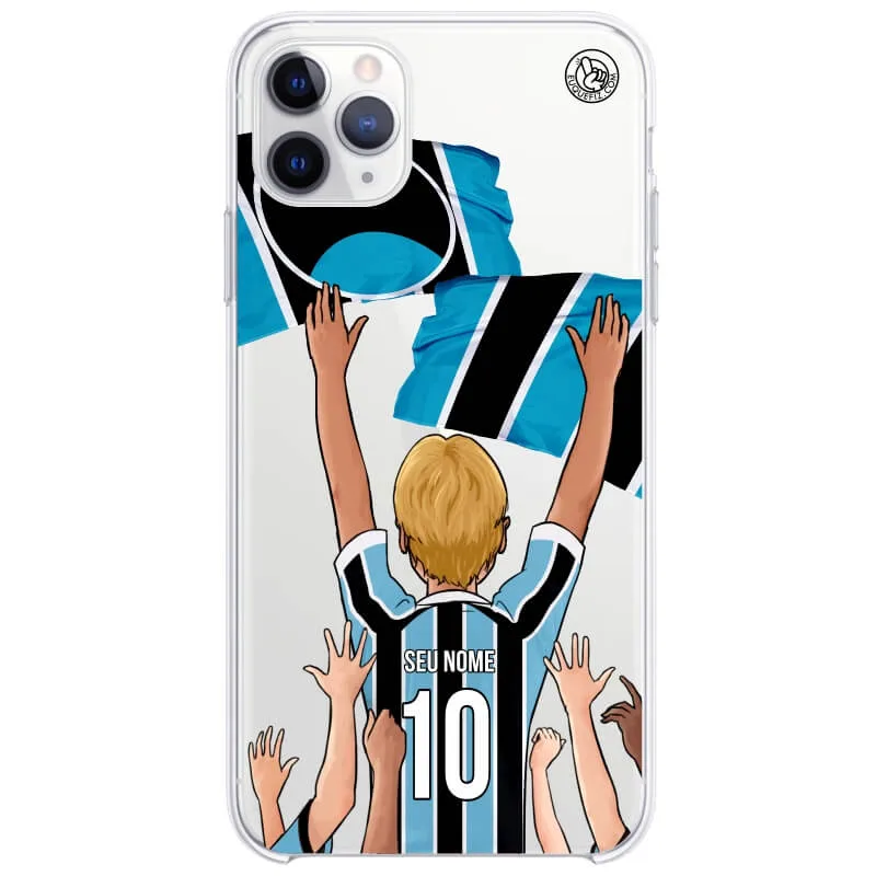 Capinha estilo Grêmio - Torcedor Cabelo Liso Curto
