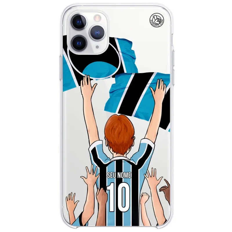 Capinha estilo Grêmio - Torcedor Cabelo Liso Curto
