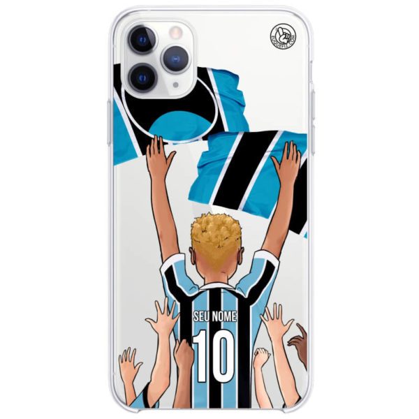 Capinha estilo Grêmio - Torcedor Cabelo Undercut