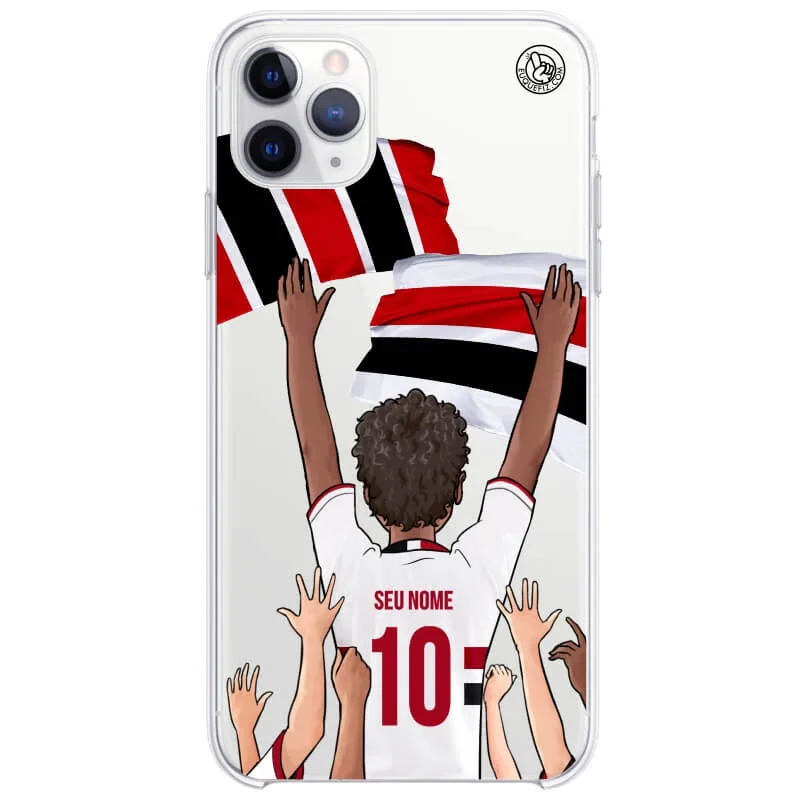 Capinha estilo São Paulo - Torcedor Cabelo Cacheado