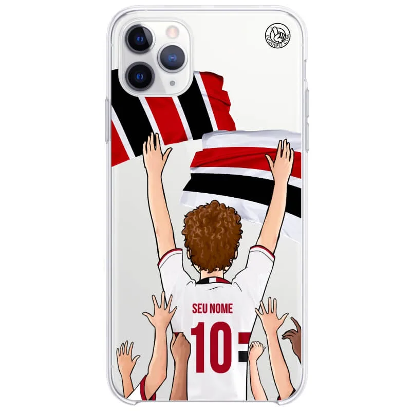 Capinha estilo São Paulo - Torcedor Cabelo Cacheado