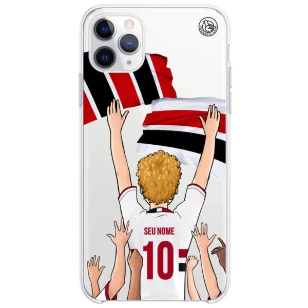 Capinha estilo São Paulo - Torcedor Cabelo Cacheado