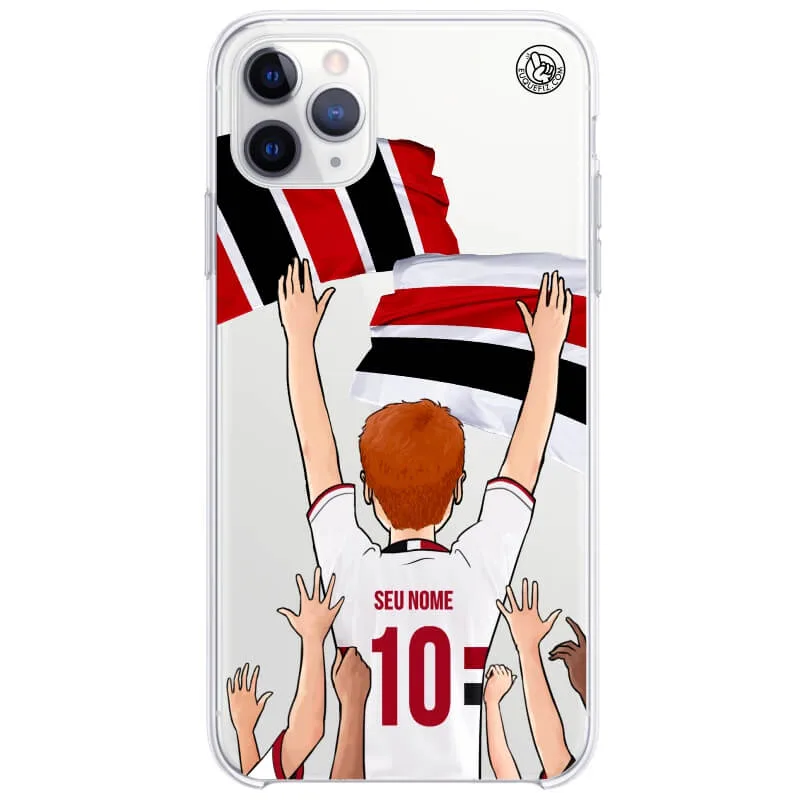 Capinha estilo São Paulo - Torcedor Cabelo Curto