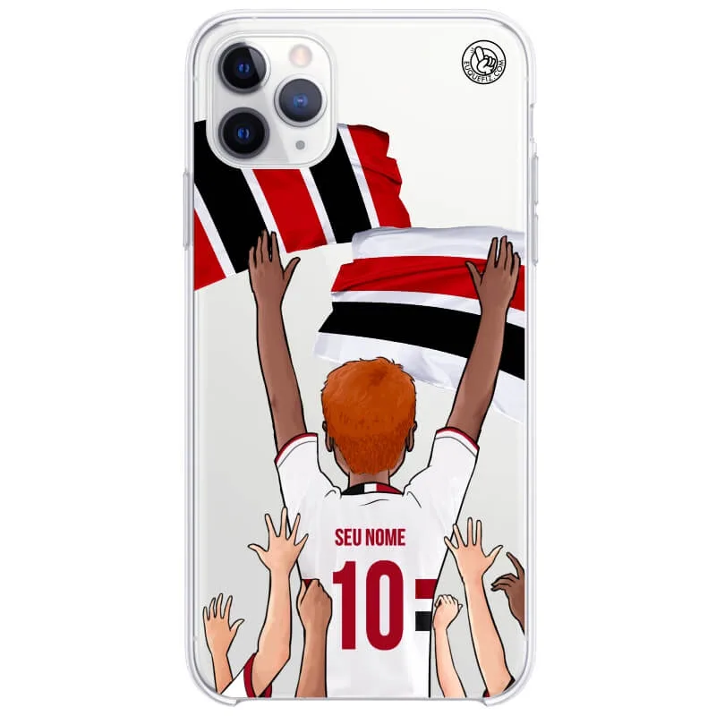 Capinha estilo São Paulo - Torcedor Cabelo Curto