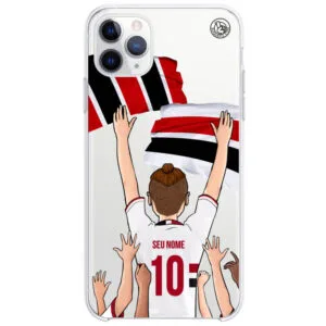 Capinha estilo São Paulo - Torcedor Cabelo Samurai