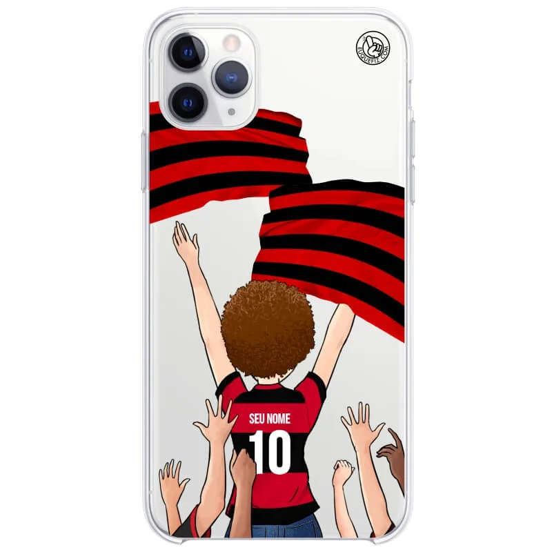 Capinha estilo Flamengo - Torcedora Cabelo Black Power