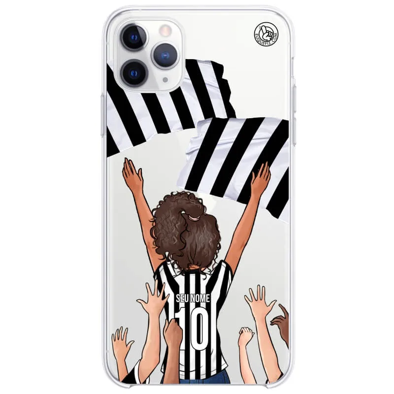 Capinha estilo Atlético Mineiro - Torcedora Cabelo Cacheado
