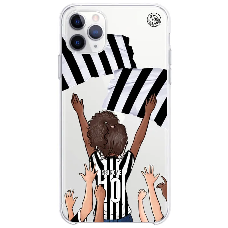 Capinha estilo Atlético Mineiro - Torcedora Cabelo Cacheado