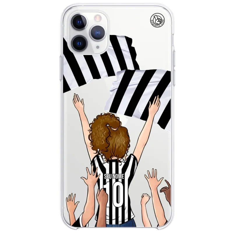 Capinha estilo Atlético Mineiro - Torcedora Cabelo Cacheado
