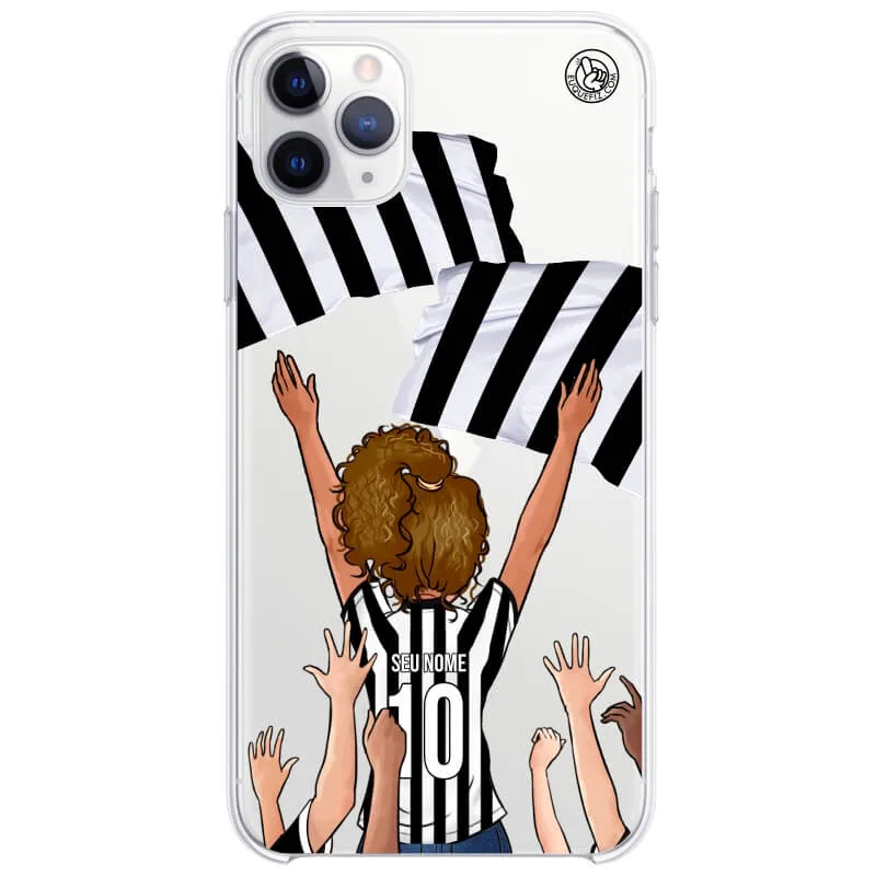 Capinha estilo Atlético Mineiro - Torcedora Cabelo Cacheado