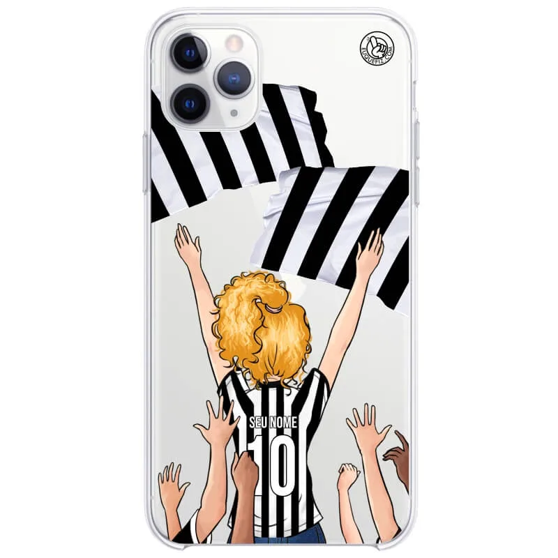 Capinha estilo Atlético Mineiro - Torcedora Cabelo Cacheado