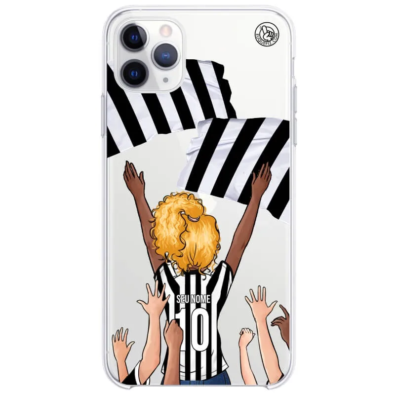 Capinha estilo Atlético Mineiro - Torcedora Cabelo Cacheado