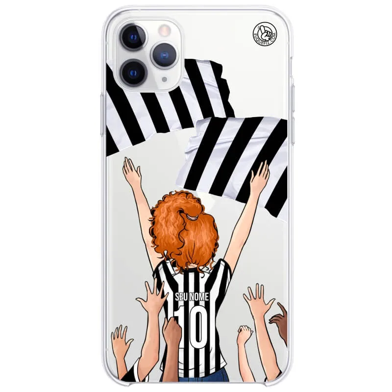 Capinha estilo Atlético Mineiro - Torcedora Cabelo Cacheado