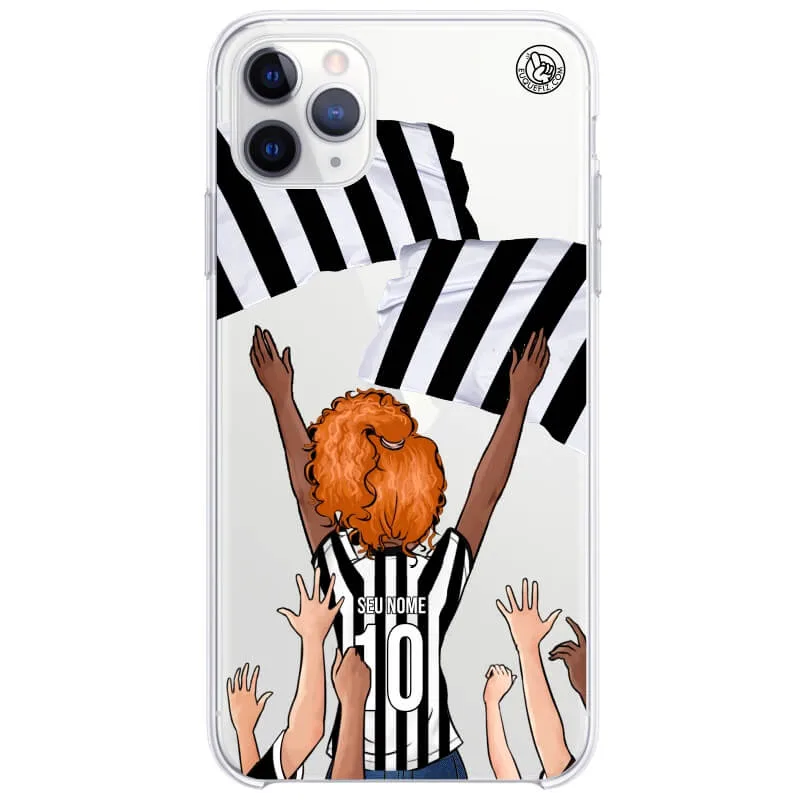 Capinha estilo Atlético Mineiro - Torcedora Cabelo Cacheado