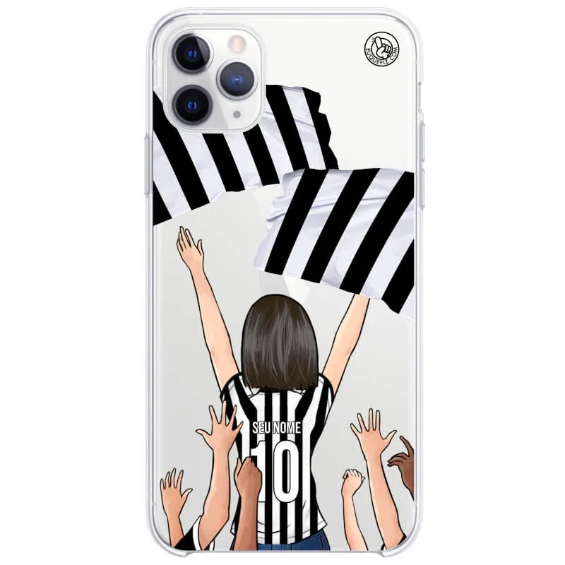 Capinha estilo Atlético Mineiro - Torcedora Cabelo Chanel