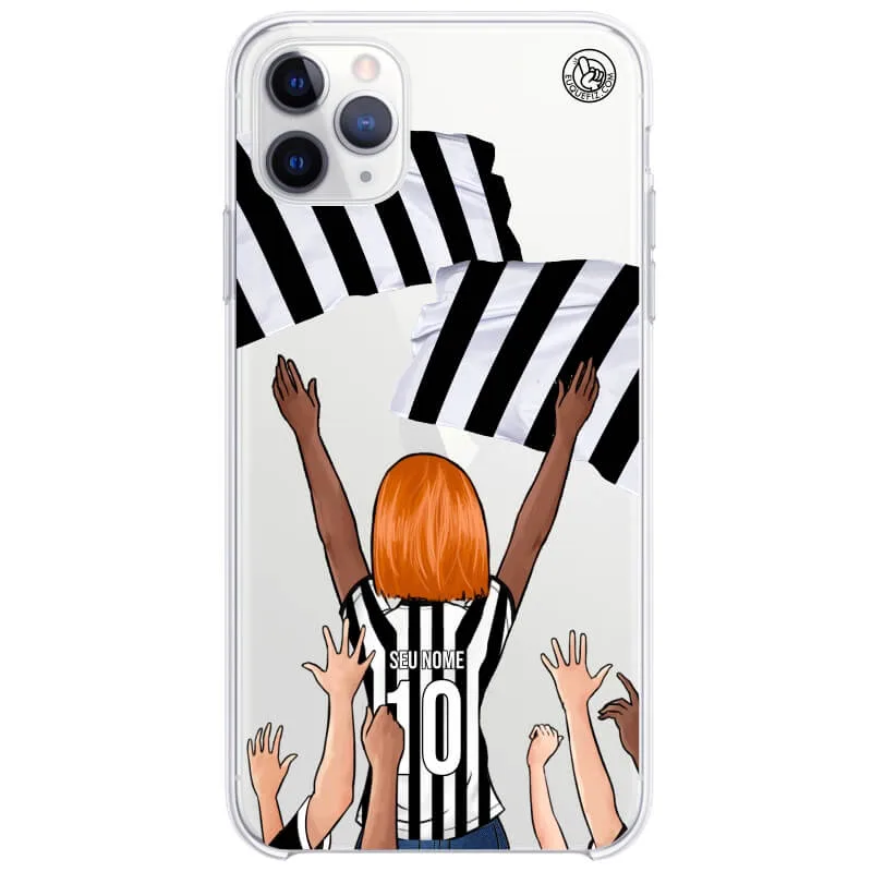 Capinha estilo Atlético Mineiro - Torcedora Cabelo Chanel