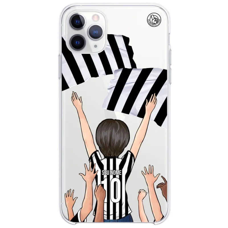 Capinha estilo Atlético Mineiro - Torcedora Cabelo Curto