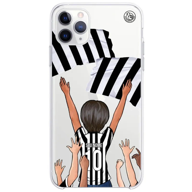 Capinha estilo Atlético Mineiro - Torcedora Cabelo Curto