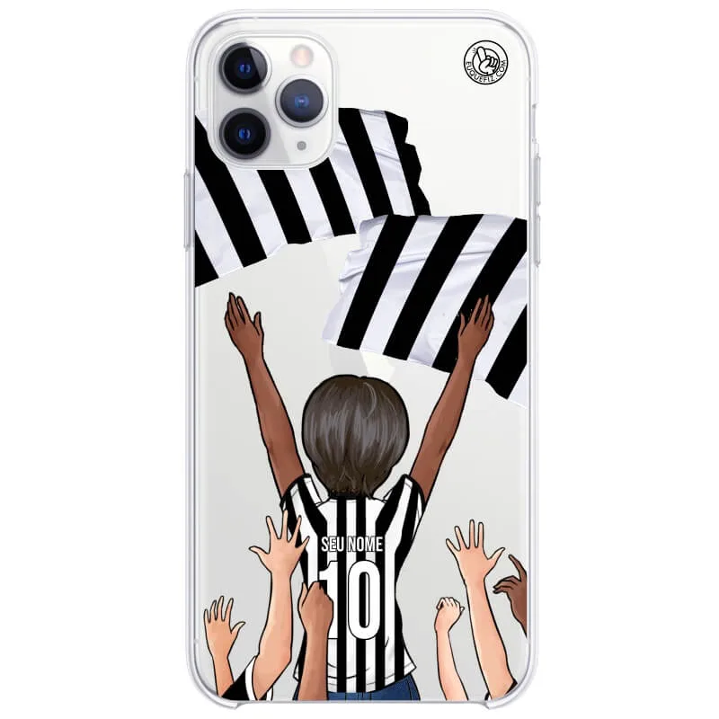Capinha estilo Atlético Mineiro - Torcedora Cabelo Curto