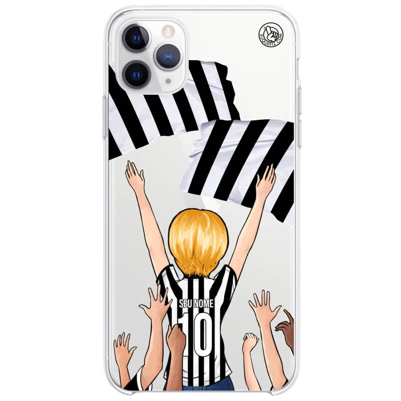 Capinha estilo Atlético Mineiro - Torcedora Cabelo Curto