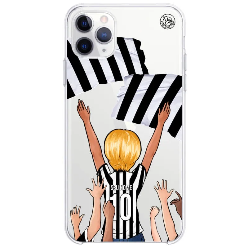 Capinha estilo Atlético Mineiro - Torcedora Cabelo Curto