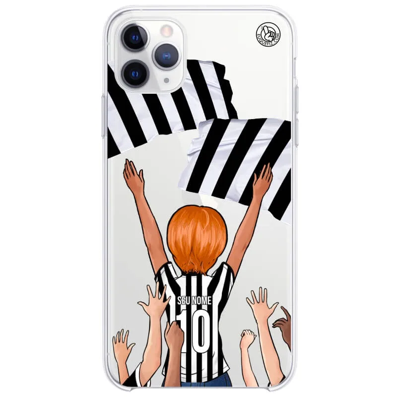 Capinha estilo Atlético Mineiro - Torcedora Cabelo Curto