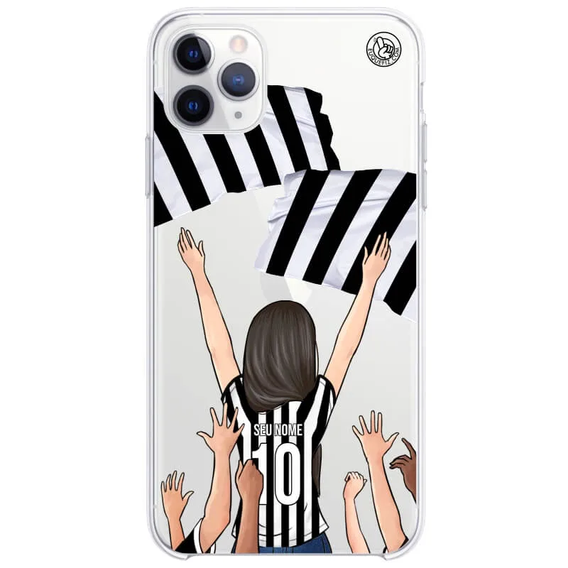 Capinha estilo Atlético Mineiro - Torcedora Cabelo Longo