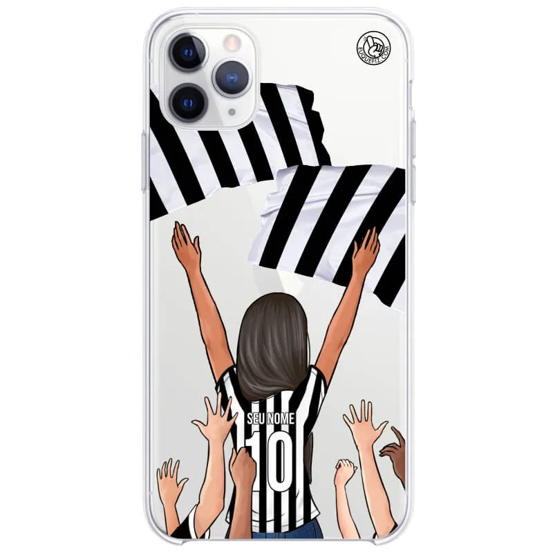 Capinha estilo Atlético Mineiro - Torcedora Cabelo Longo