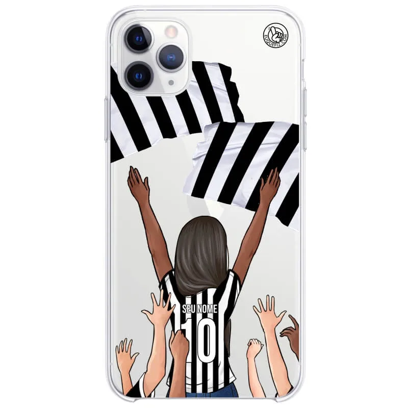 Capinha estilo Atlético Mineiro - Torcedora Cabelo Longo