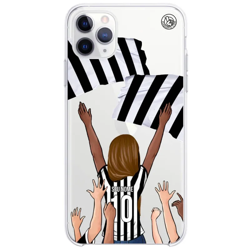 Capinha estilo Atlético Mineiro - Torcedora Cabelo Longo
