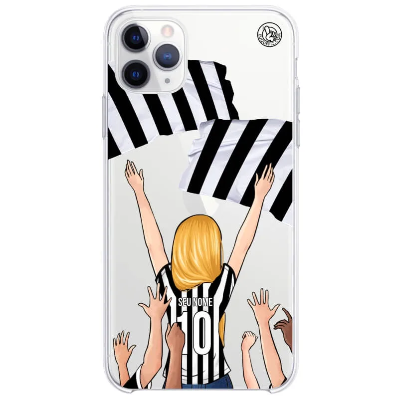 Capinha estilo Atlético Mineiro - Torcedora Cabelo Longo