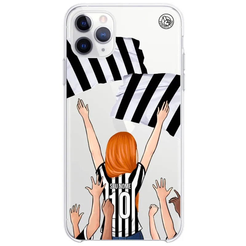 Capinha estilo Atlético Mineiro - Torcedora Cabelo Longo