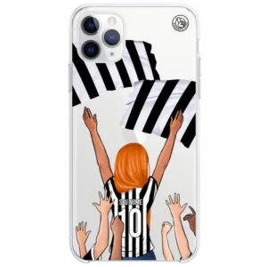 Capinha estilo Atlético Mineiro - Torcedora Cabelo Longo