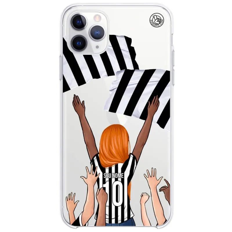 Capinha estilo Atlético Mineiro - Torcedora Cabelo Longo